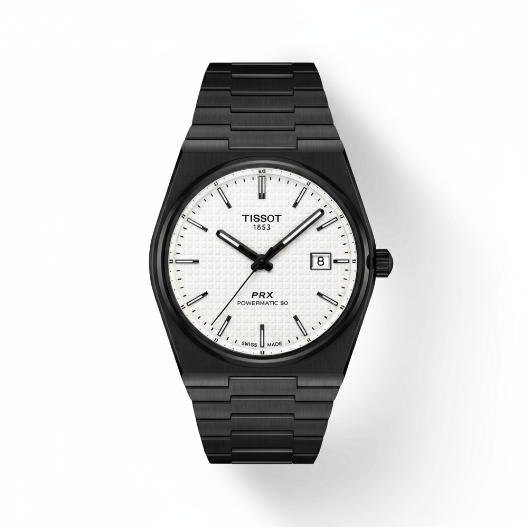 Tissot Prx - Plata & Negro