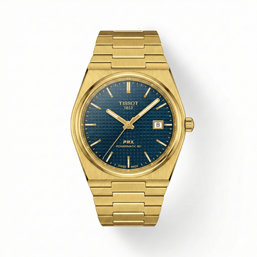 Tissot Prx - Dorado & Azul